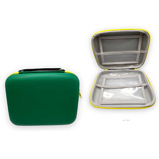 First Aid Cases with Clear Pouches